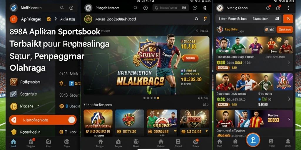 Tampilan gameplay menarik dan antarmuka pengguna dari 898A.