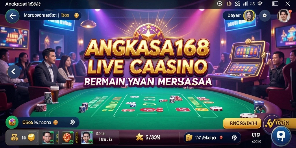 Tampilan gameplay langsung dari dealer profesional di ANGKASA168.