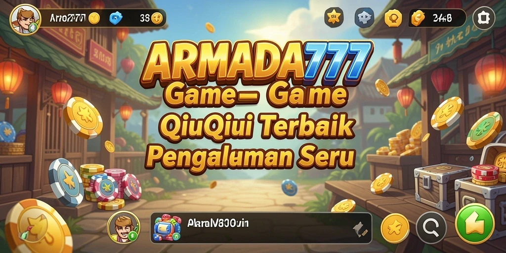 Tangkapan layar ARMADA777 menampilkan aksi seru permainan QiuQiu.