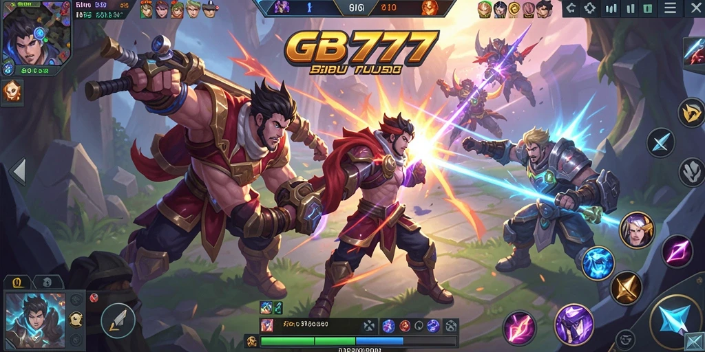 Gambaran menarik dari pertarungan seru di <strong>GB777</strong> dengan aksi multipemain.