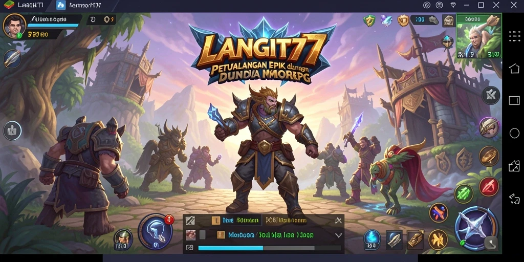 Tampilan menarik dari gameplay LANGIT77 yang memukau dan menyenangkan.