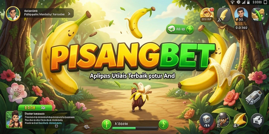 Screenshot utama PISANGBET menunjukkan antarmuka pengguna yang sederhana dan fungsional.